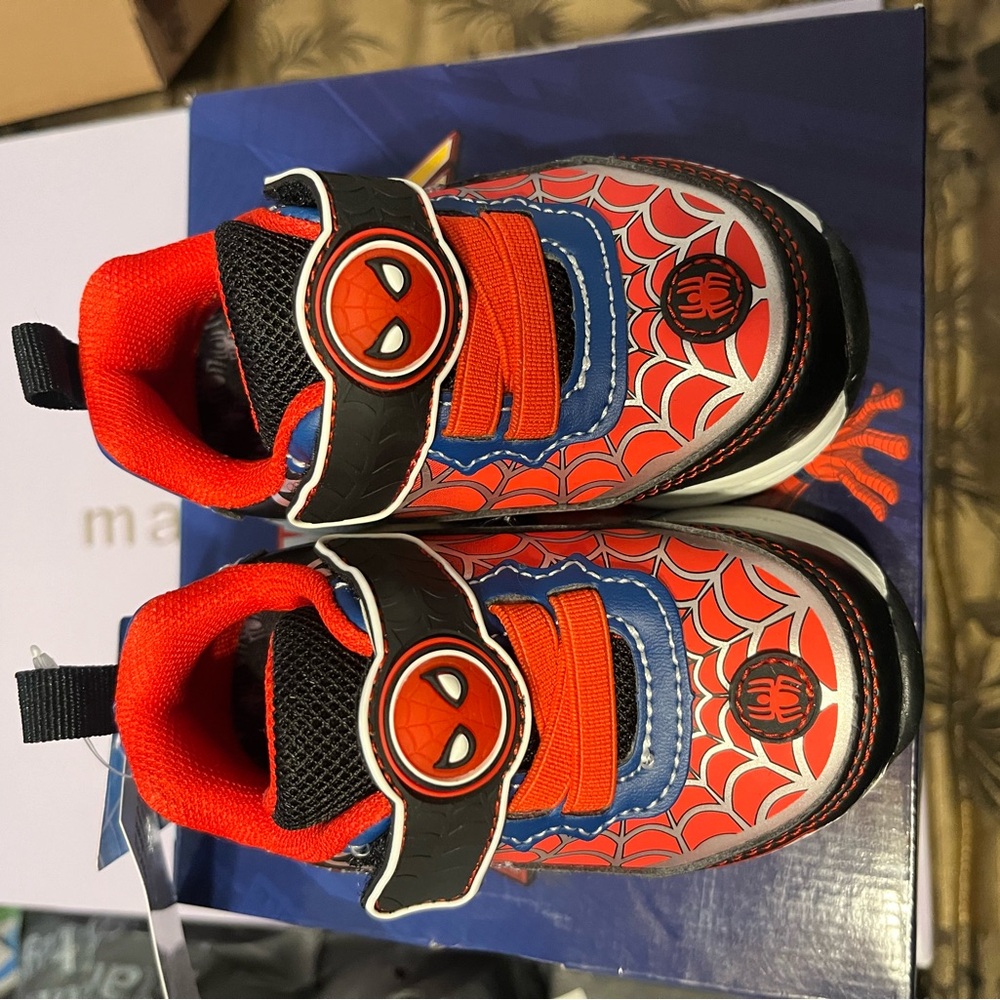 Spider-Man Kids Shoes - Red and Black